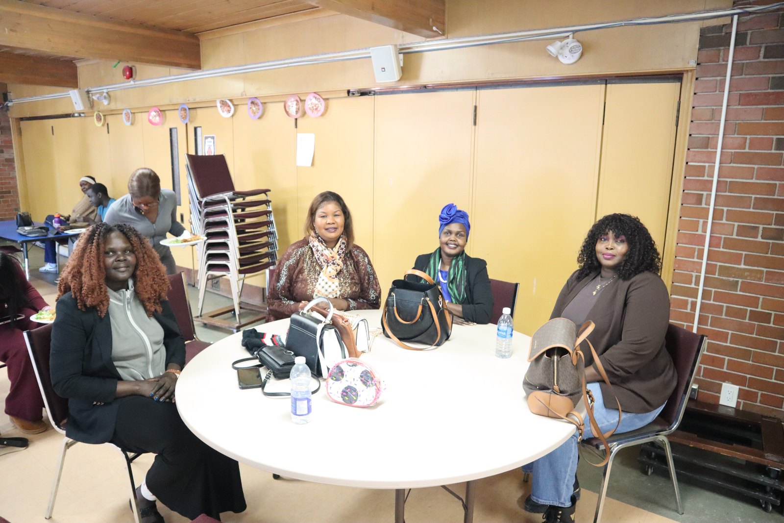 Elders at a community meeting